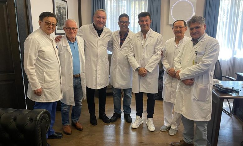 كازاخستان ..البرفسور ربيع رضوان يحاضر بأكبر المؤتمرات الدولية حول التقينات الحديثة في جراحة المسالك البولية